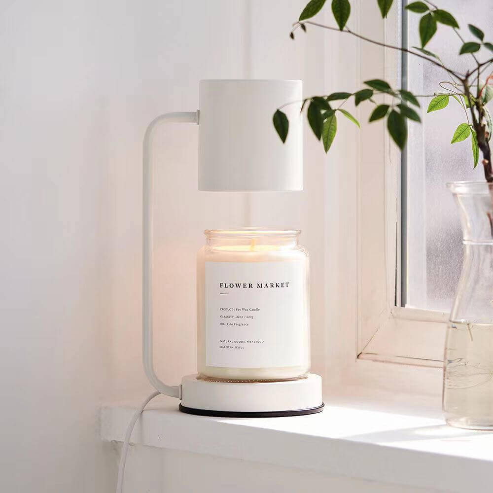 Schlafzimmer Aromatherapie Lampe, rauchlose Kerzen Tischlampe