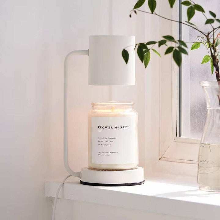 Schlafzimmer Aromatherapie Lampe, rauchlose Kerzen Tischlampe