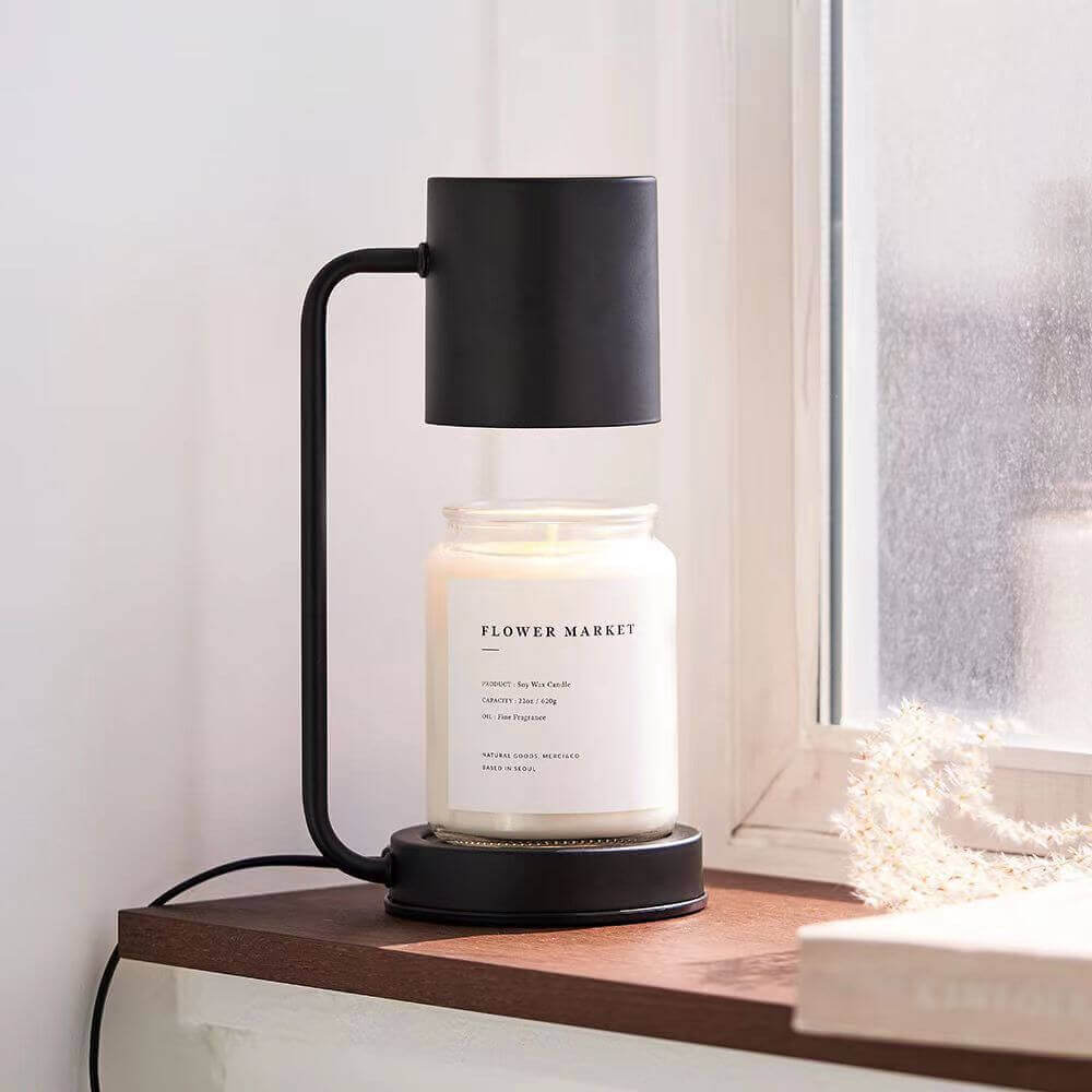 Schlafzimmer Aromatherapie Lampe, rauchlose Kerzen Tischlampe