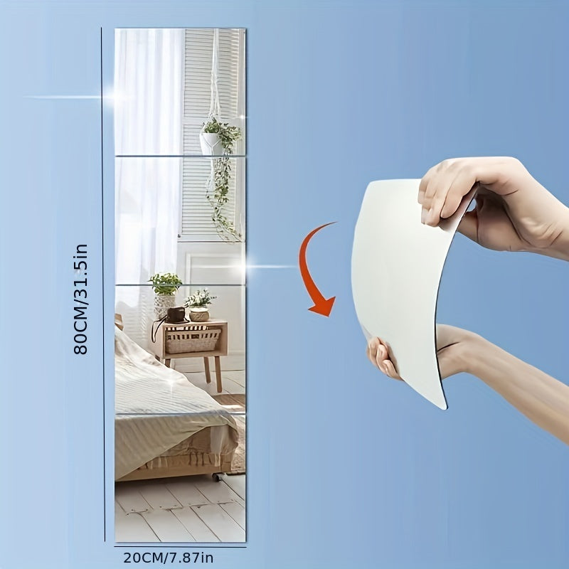 AcrylicSafe Spiegel Set – Stylische und bruchsichere Spiegel