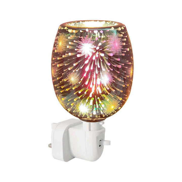 3D Glas Aromatherapie Wachs Schmelzlampen Kleine Nachtlampe