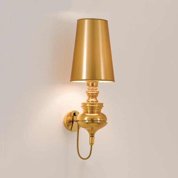 Z tapered Wand sconce Beleuchtung Zeitgenössischer Stoff Weiß/Schwarz/Silber LED Sconce Licht, 6"/8"/10" Durchmesser
