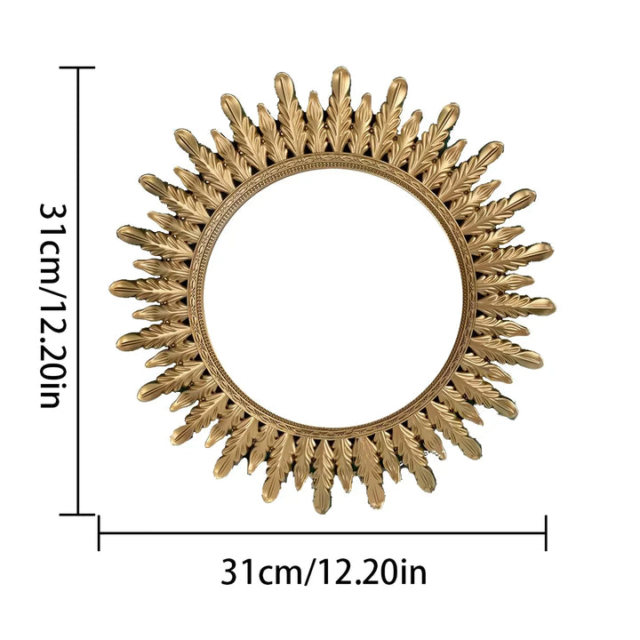 31 cm runder Wandspiegel