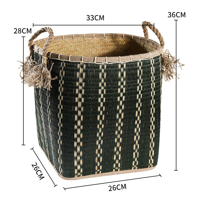 Dekorative Geflochtene Aufbewahrungsbox Verune