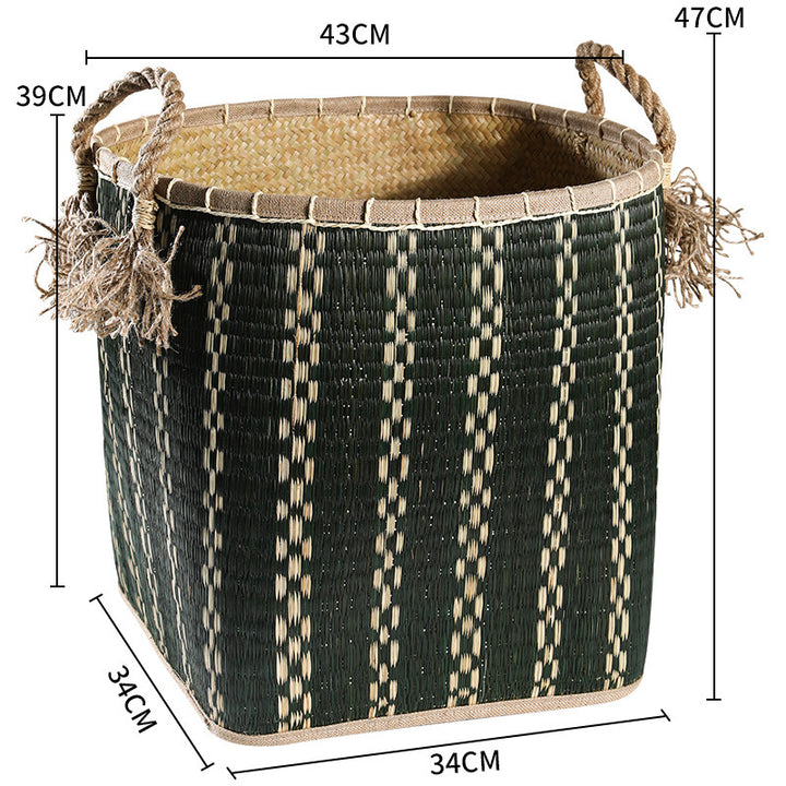 Dekorative Geflochtene Aufbewahrungsbox Verune