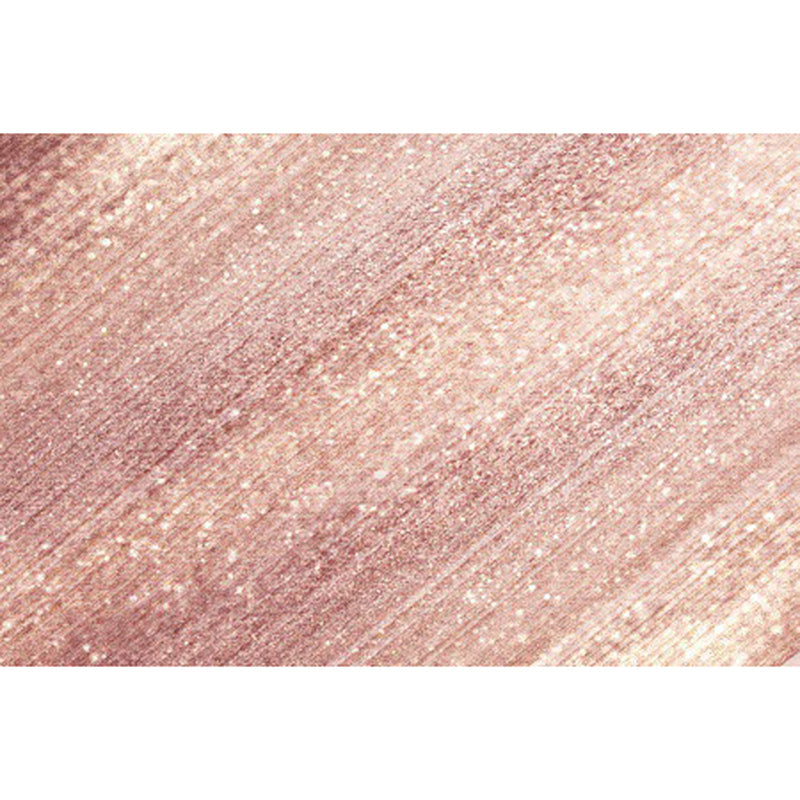 Moderner Wohnzimmerteppich im pink glamour Streifenprint Teppich Polyester rutschfest maschinenwaschbar Teppich