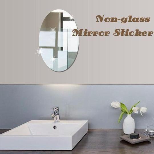 Nicht-Glas Spiegel Aufkleber