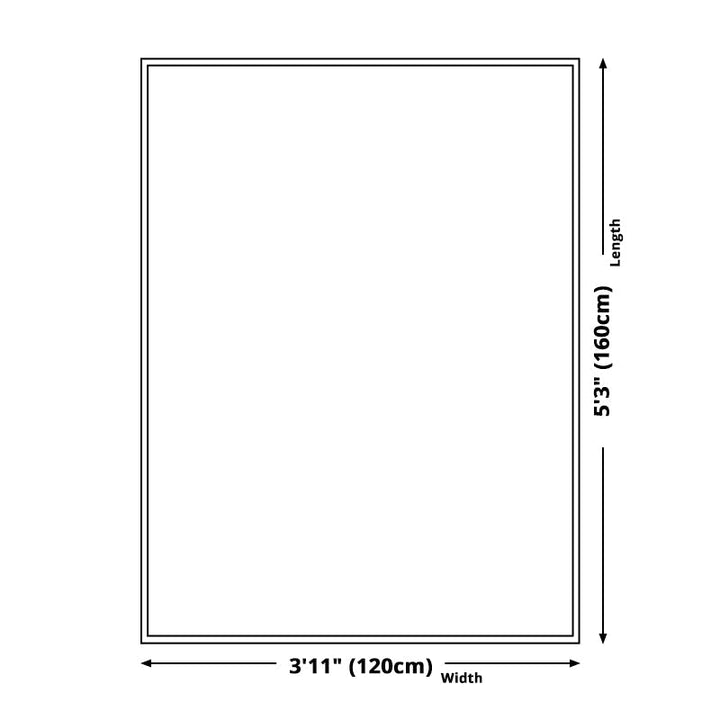 Grau Neuheit Teppich Polyester geometrisches Muster Teppich waschbar rutschfeste Rückseite Teppich für Wohnzimmer