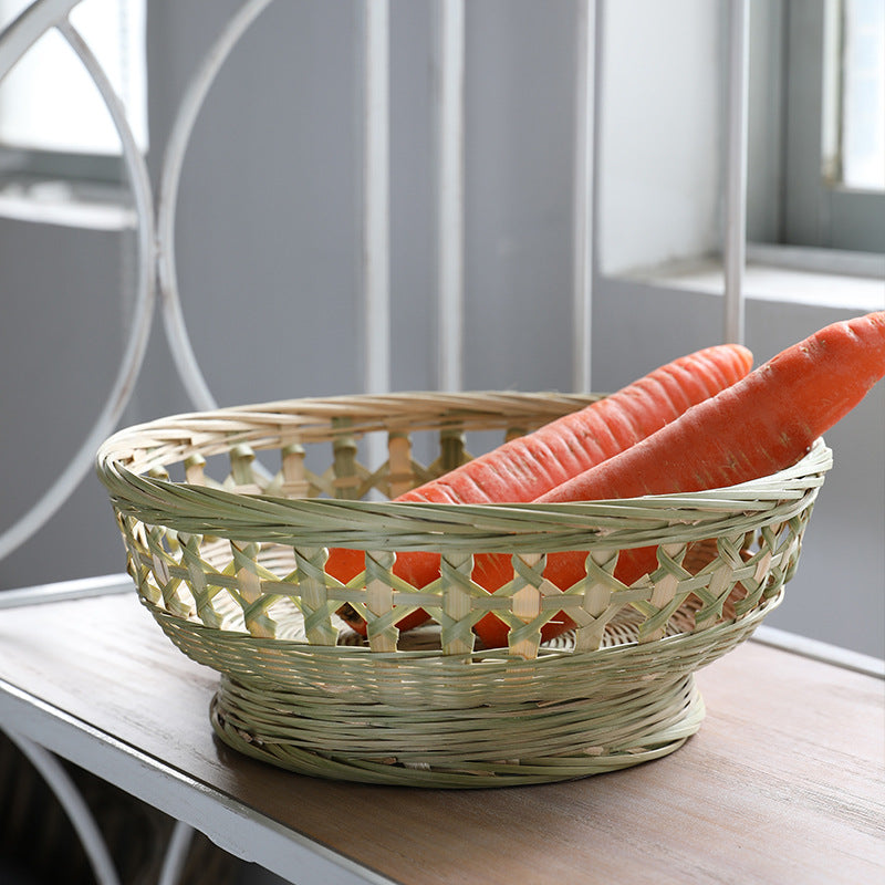 Handgefertigter Naturfaser Servieren Verune