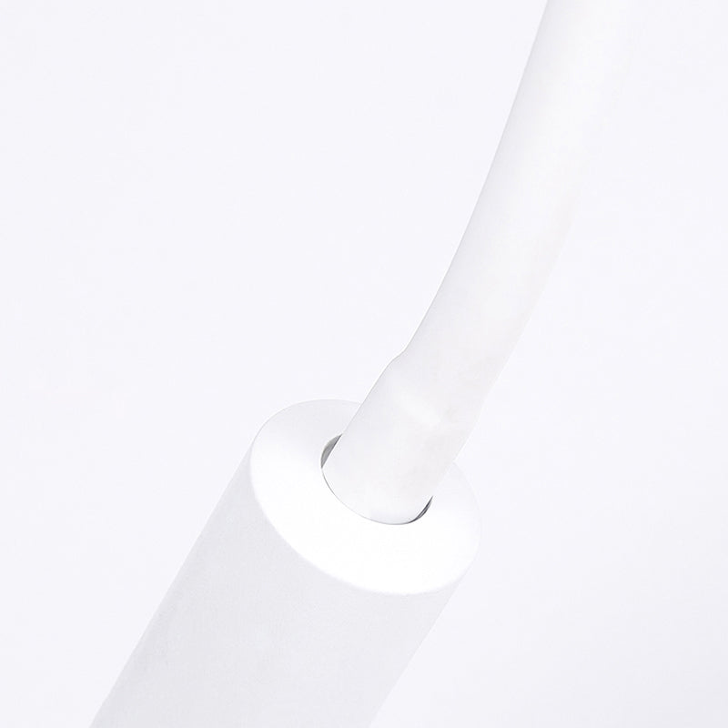 Verstellbare Zylinder Lese Wandleuchte Zeitgenössische Silikon und Metall LED Schwarz/Weiß Wandlampe