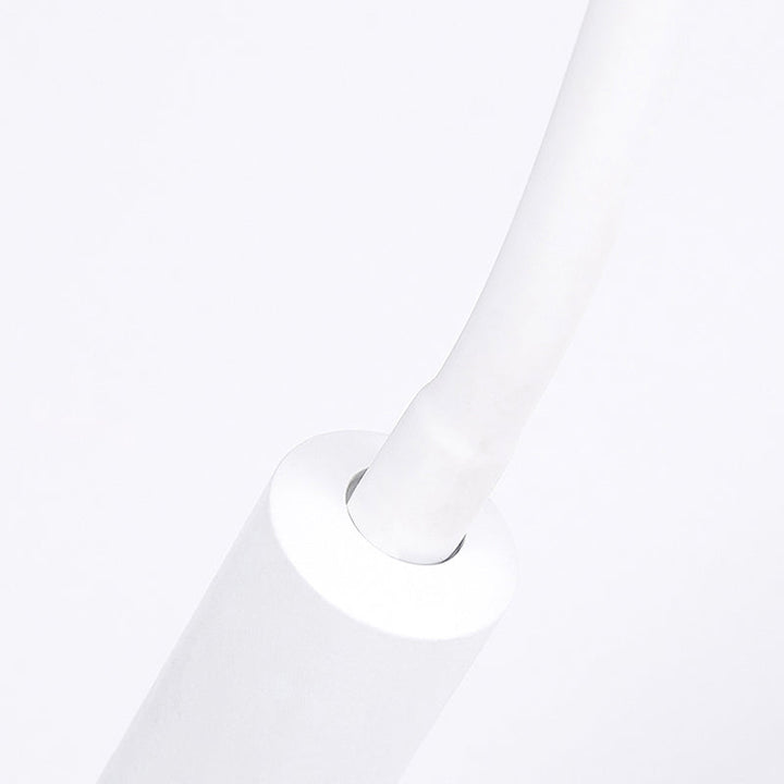 Verstellbare Zylinder Lese Wandleuchte Zeitgenössische Silikon und Metall LED Schwarz/Weiß Wandlampe