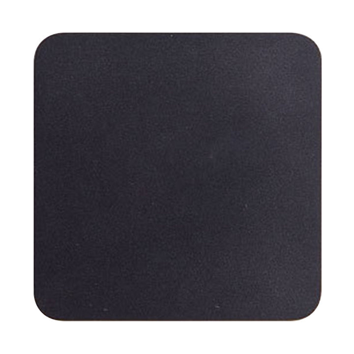 Runde/Rechteckige flächenbündige Wandleuchte Minimalistische Aluminium Flur LED Wandleuchte in Schwarz