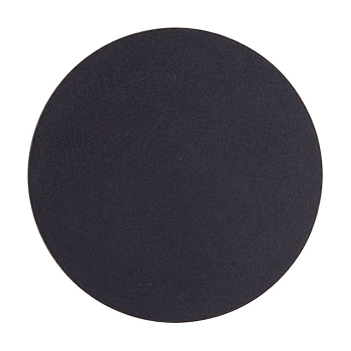 Runde/Rechteckige flächenbündige Wandleuchte Minimalistische Aluminium Flur LED Wandleuchte in Schwarz