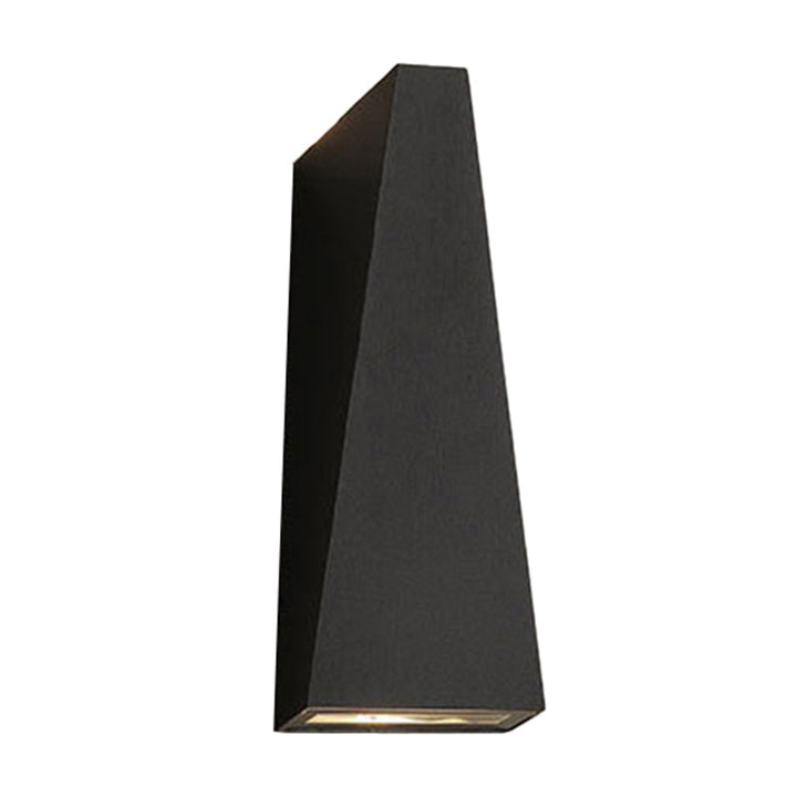 Cube/Dreieck/Zylinder-Wandlampe Fixture Nordic Metall Schwarz Oben und Unten LED-Wandlampe für Außen