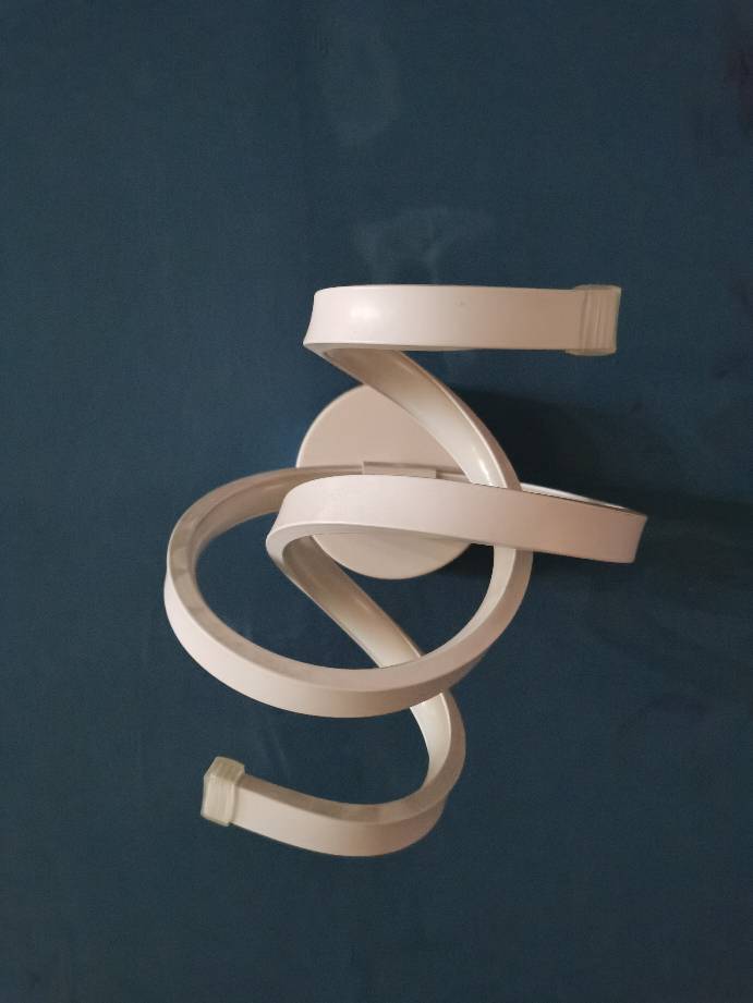 Elfenbeinband Wandleuchte Sconces Minimalismus LED Acryl Wandmontierte Beleuchtung für Schlafzimmer