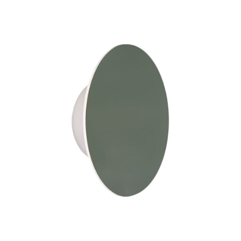 Nordic Style Macaron farbige Wandlampe Runde Metall Wand sconce für Treppenfoyer