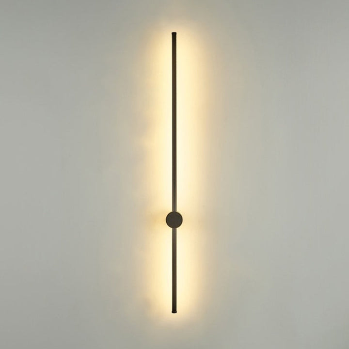 Schlank Röhrenform Wandbeleuchtung Zeitgenössische Metall Wohnzimmer LED Wandlicht Leuchte