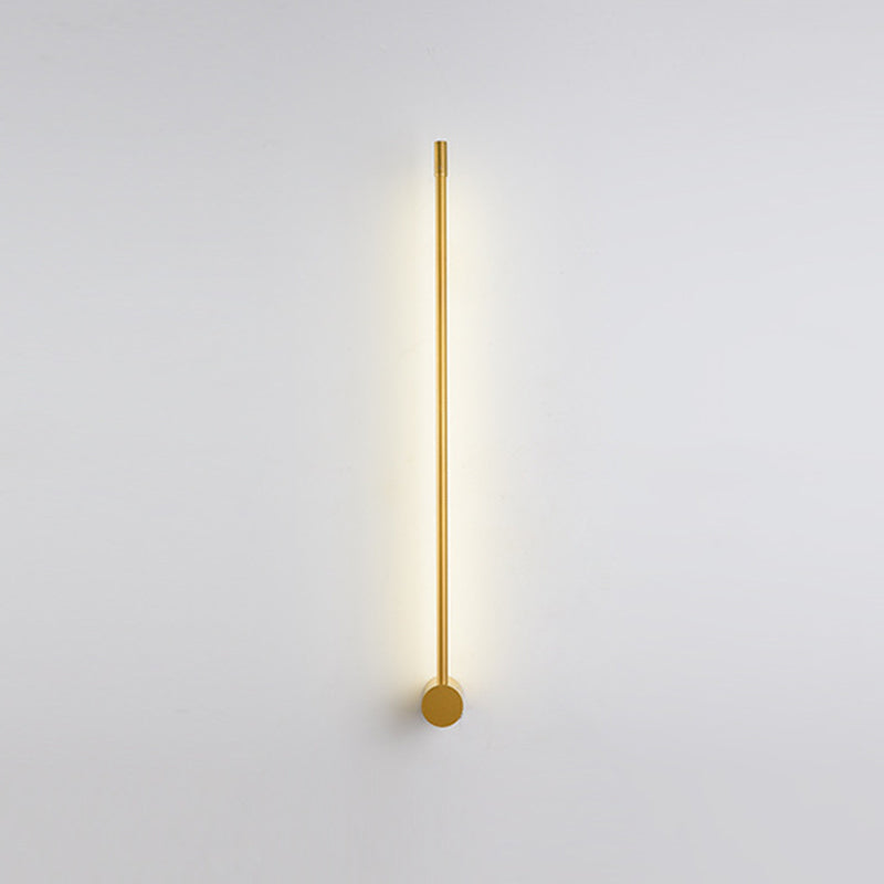 Schlank Röhrenform Wandbeleuchtung Zeitgenössische Metall Wohnzimmer LED Wandlicht Leuchte