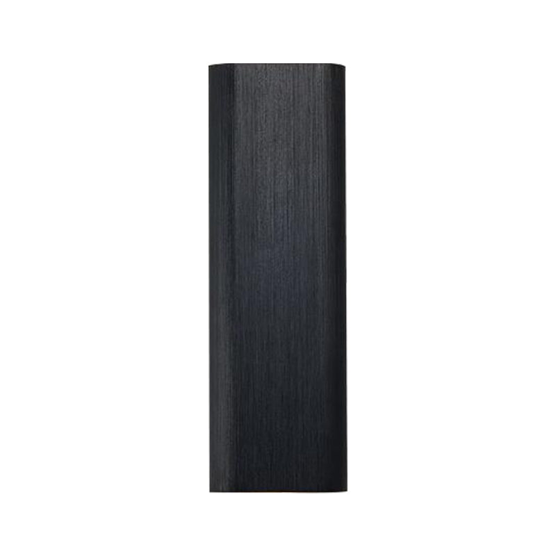 Moderne Kubus Wandmontierte Leuchte Metall Wohnzimmer LED Oben und Unten Wandleuchte in Bronze/Gold/Braun