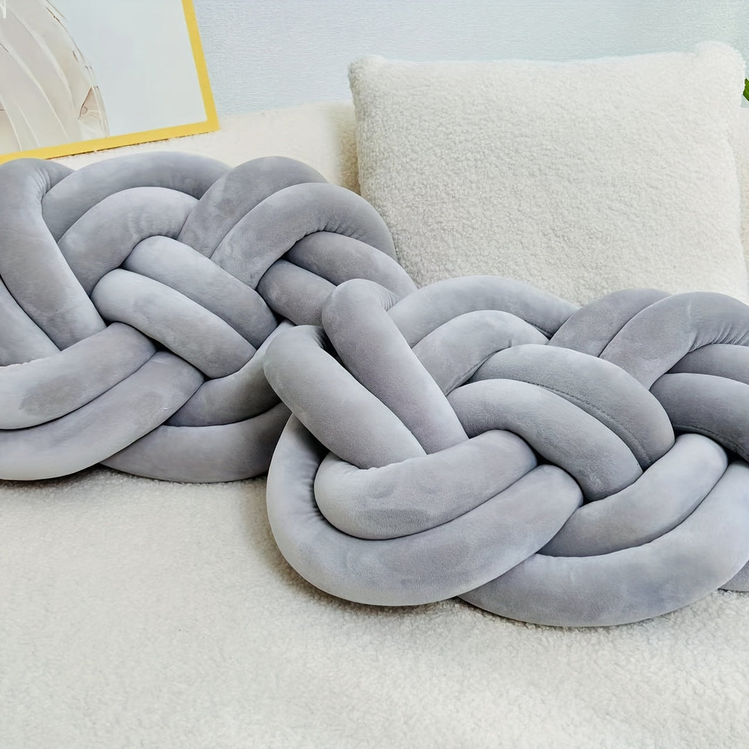 CozyPlush Set mit 2 Plüsch Dekokissen – Sanfte Eleganz für Ihr Zuhause