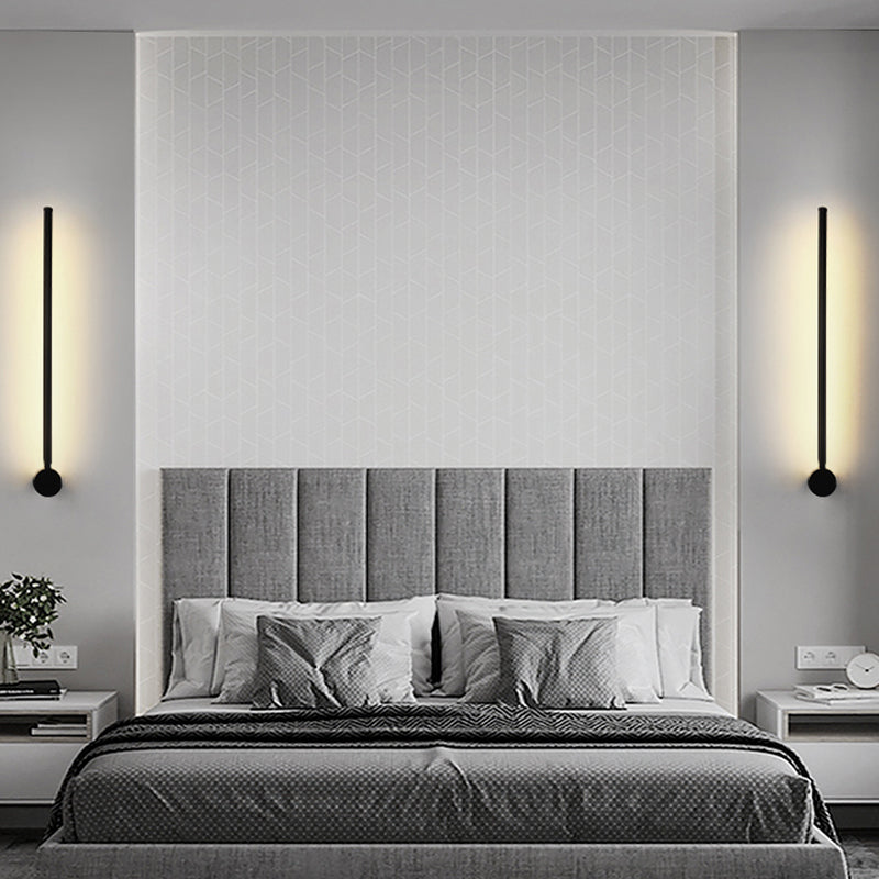 Drehbare Wandlicht Wandleuchte Minimalistisches Metall Nachttisch LED Wandmontage Licht