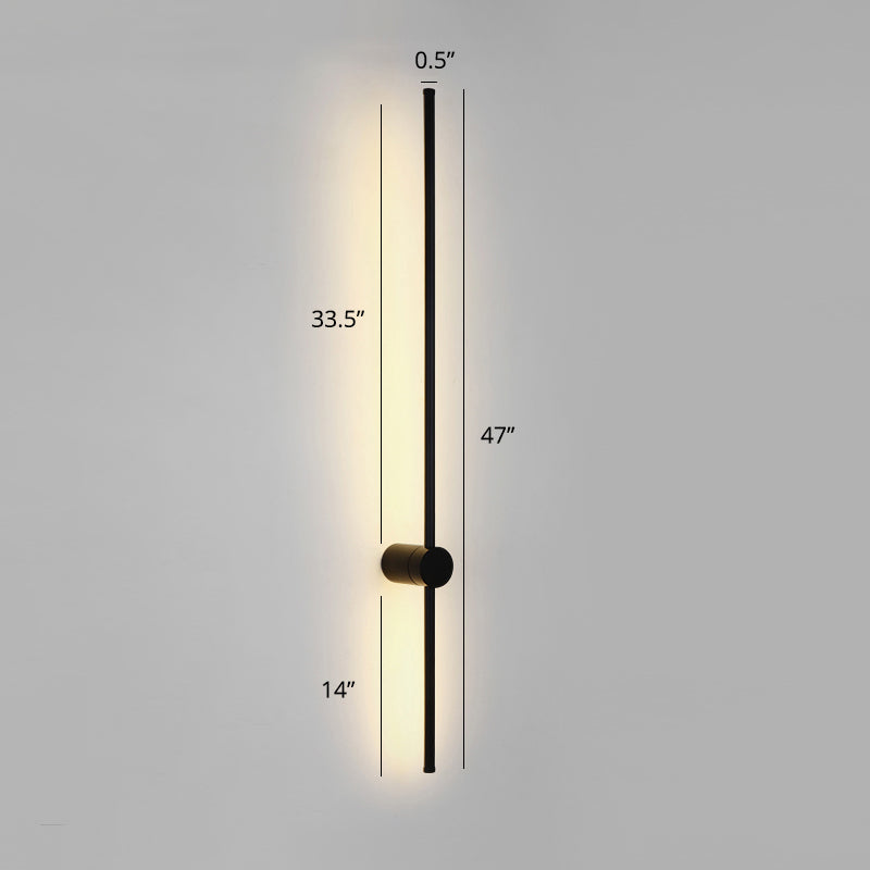 Drehbare Wandlicht Wandleuchte Minimalistisches Metall Nachttisch LED Wandmontage Licht
