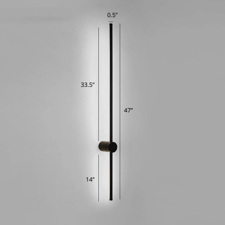 Drehbare Wandlicht Wandleuchte Minimalistisches Metall Nachttisch LED Wandmontage Licht