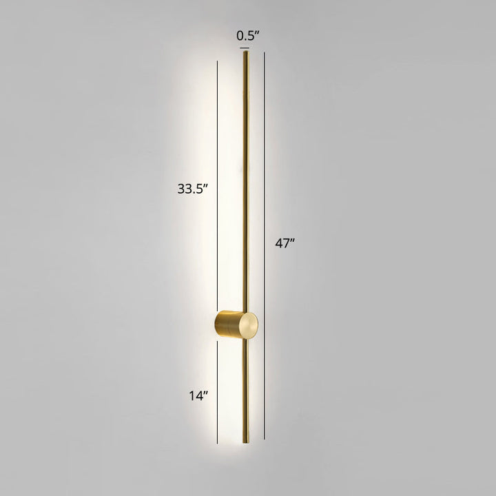 Drehbare Wandlicht Wandleuchte Minimalistisches Metall Nachttisch LED Wandmontage Licht