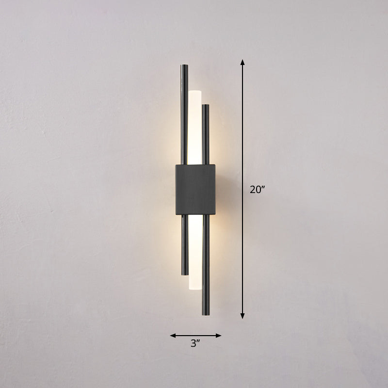 Postmoderner Stil Stangenförmige Wandlampe Acryl Treppe LED Wandleuchte Leuchte