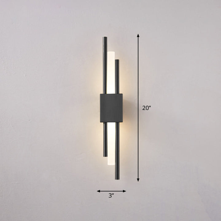Postmoderner Stil Stangenförmige Wandlampe Acryl Treppe LED Wandleuchte Leuchte