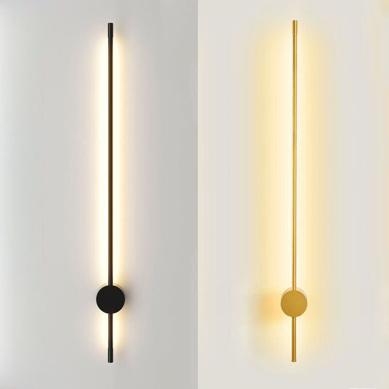 Slim Rod Treppen Wandleuchte Aluminium Minimalistisch LED Wandmontierte Beleuchtungseinheit