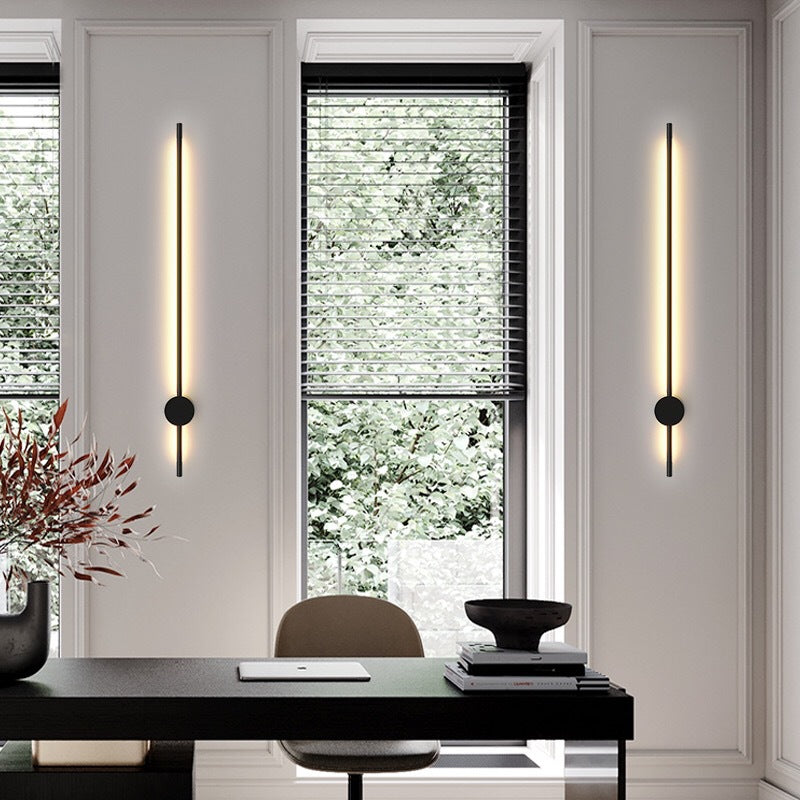 Slim Rod Treppen Wandleuchte Aluminium Minimalistisch LED Wandmontierte Beleuchtungseinheit