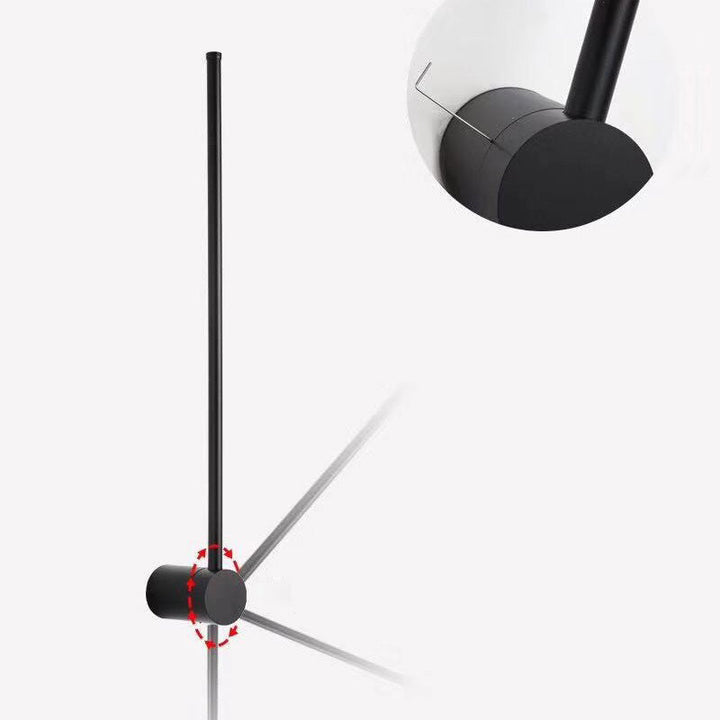 Slim Rod Treppen Wandleuchte Aluminium Minimalistisch LED Wandmontierte Beleuchtungseinheit