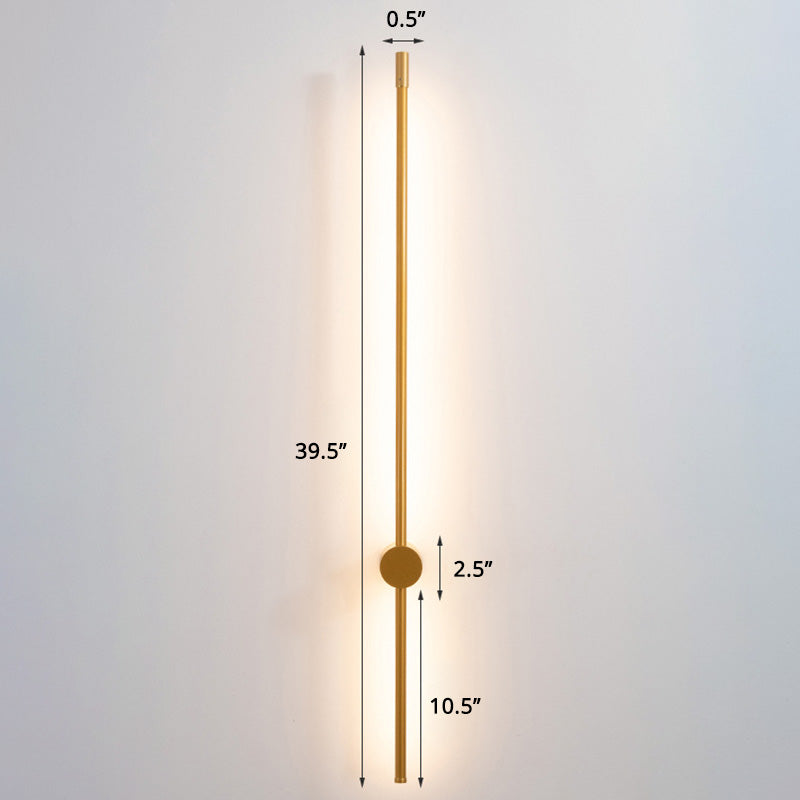 Slim Rod Treppen Wandleuchte Aluminium Minimalistisch LED Wandmontierte Beleuchtungseinheit