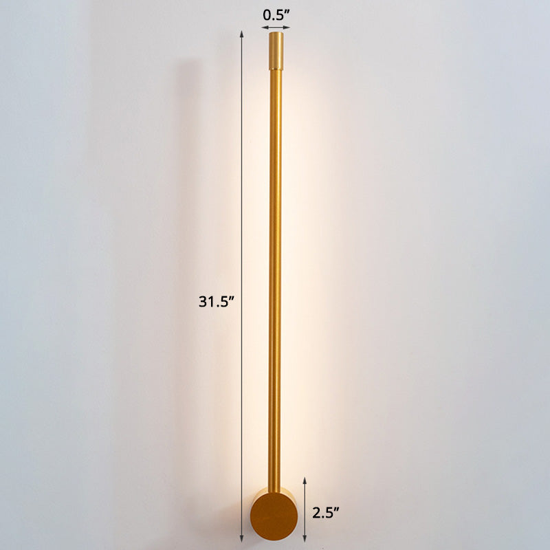 Slim Rod Treppen Wandleuchte Aluminium Minimalistisch LED Wandmontierte Beleuchtungseinheit
