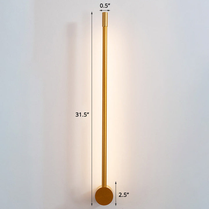 Slim Rod Treppen Wandleuchte Aluminium Minimalistisch LED Wandmontierte Beleuchtungseinheit