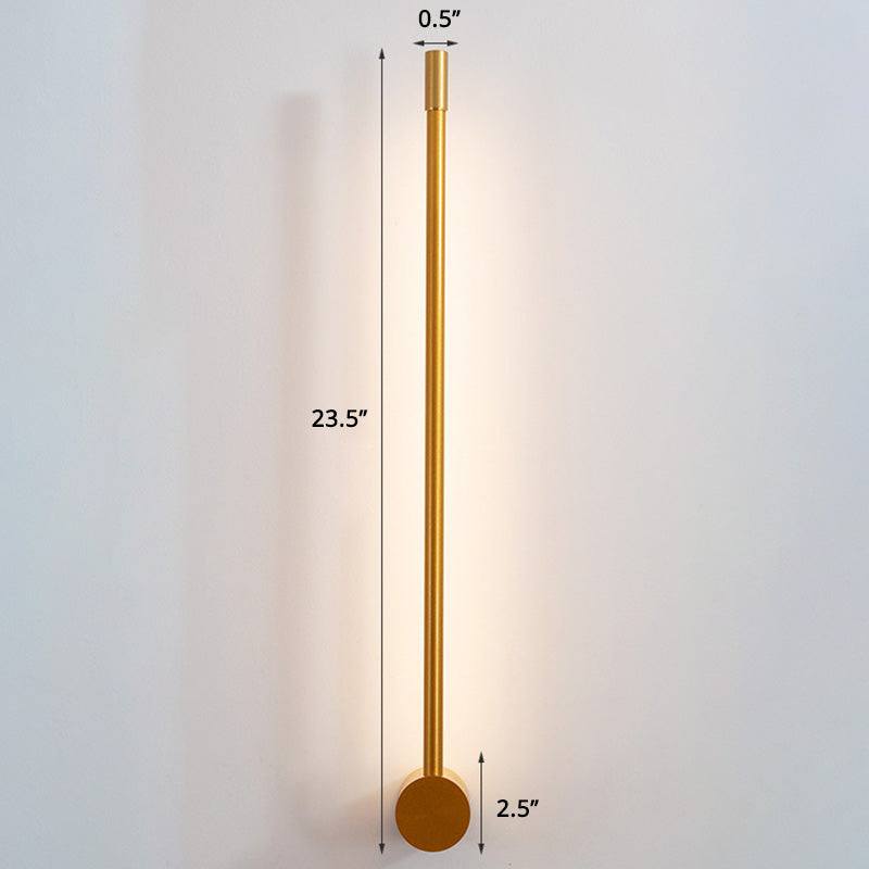 Slim Rod Treppen Wandleuchte Aluminium Minimalistisch LED Wandmontierte Beleuchtungseinheit
