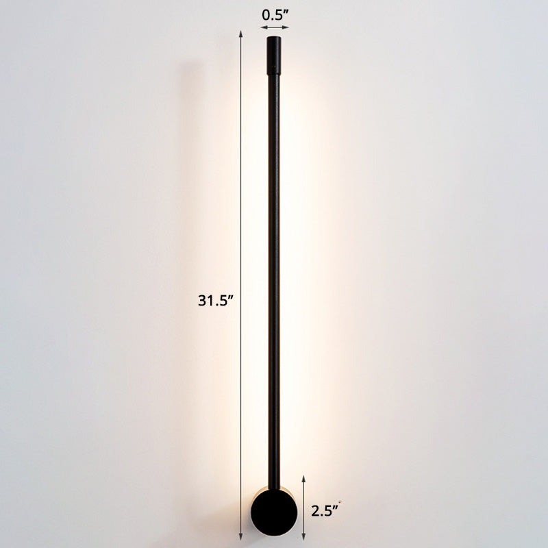 Slim Rod Treppen Wandleuchte Aluminium Minimalistisch LED Wandmontierte Beleuchtungseinheit