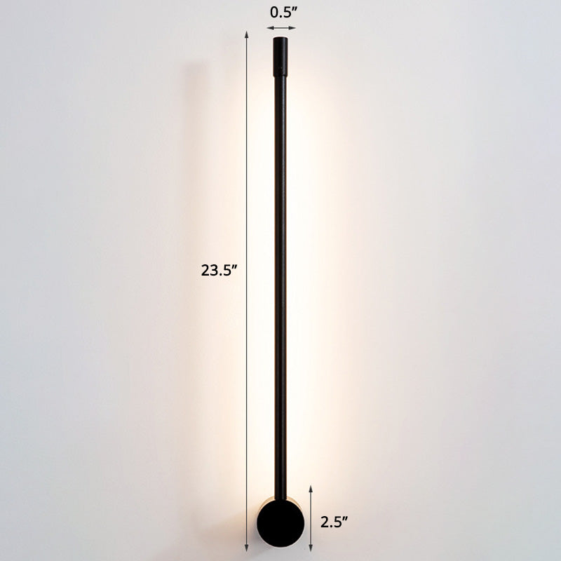 Slim Rod Treppen Wandleuchte Aluminium Minimalistisch LED Wandmontierte Beleuchtungseinheit