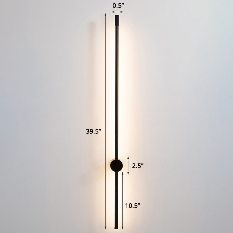 Slim Rod Treppen Wandleuchte Aluminium Minimalistisch LED Wandmontierte Beleuchtungseinheit