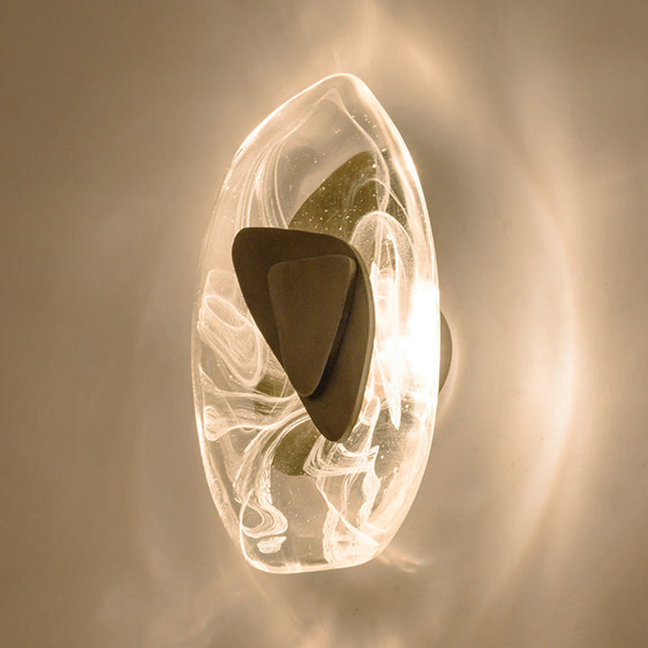 Moderne nordische Wandleuchte 1 Licht Glas Wandmontage Beleuchtung Licht Luxuriöse Wandleuchte für das Schlafzimmer