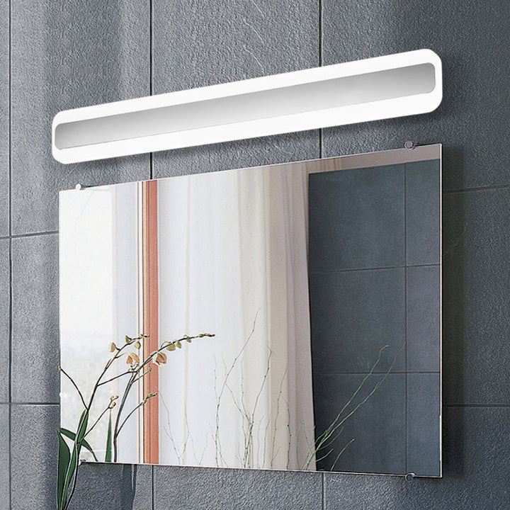 Rechteckige Acryl-LED-Wandmontageleuchte Nordic wasserdichte Schminktisch-Wandleuchte für das Badezimmer