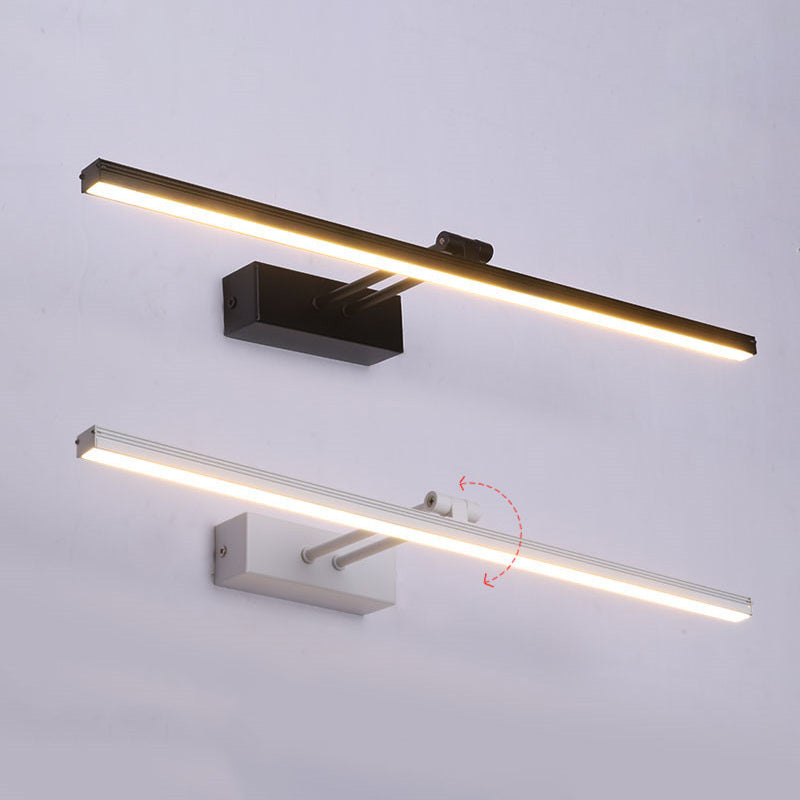 Lineare Vanity-Light Moderner Minimalistischer Stil Metall Einzelnes Vanity-Light