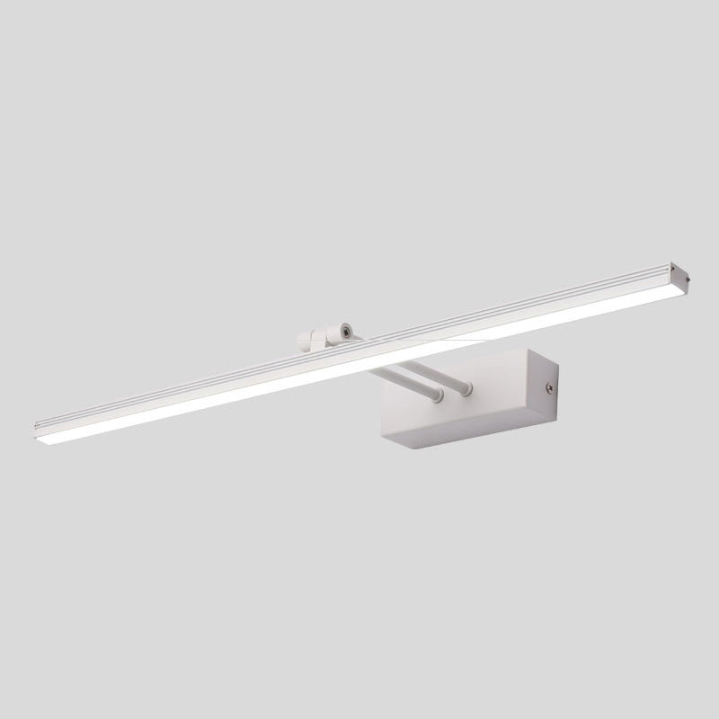 Lineare Vanity-Light Moderner Minimalistischer Stil Metall Einzelnes Vanity-Light