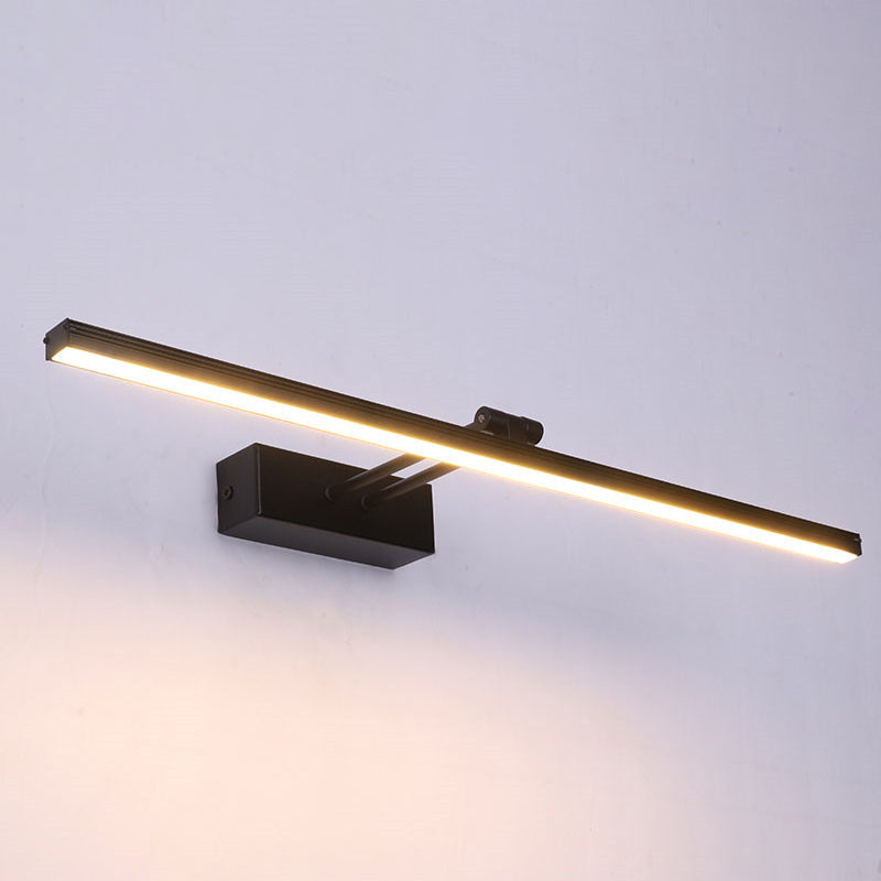Lineare Vanity-Light Moderner Minimalistischer Stil Metall Einzelnes Vanity-Light