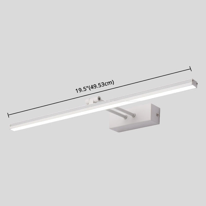 Lineare Vanity-Light Moderner Minimalistischer Stil Metall Einzelnes Vanity-Light