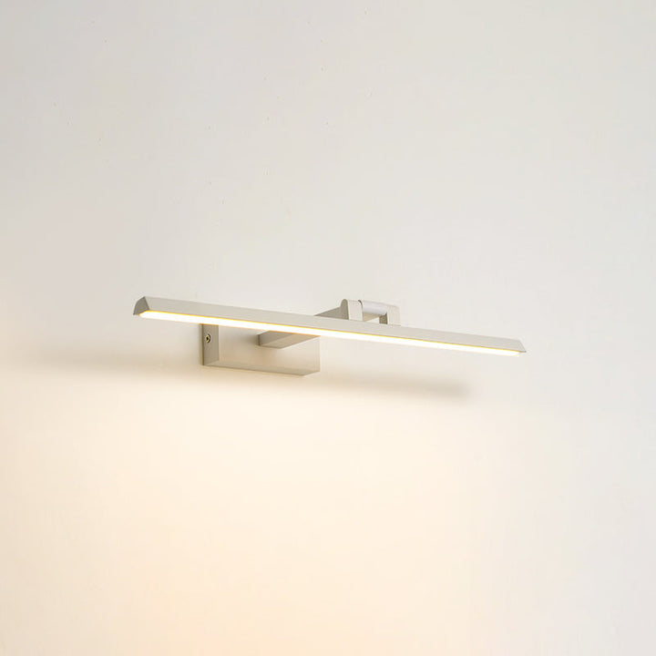Lineare LED-Spiegelbeleuchtung Moderne Minimalistische Stil Metall Einzelne Spiegellicht