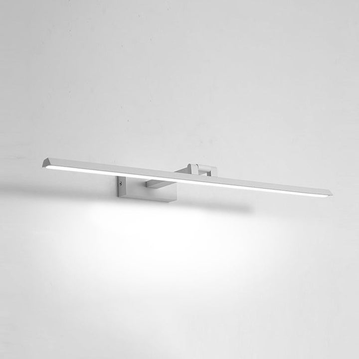 Lineare LED-Spiegelbeleuchtung Moderne Minimalistische Stil Metall Einzelne Spiegellicht