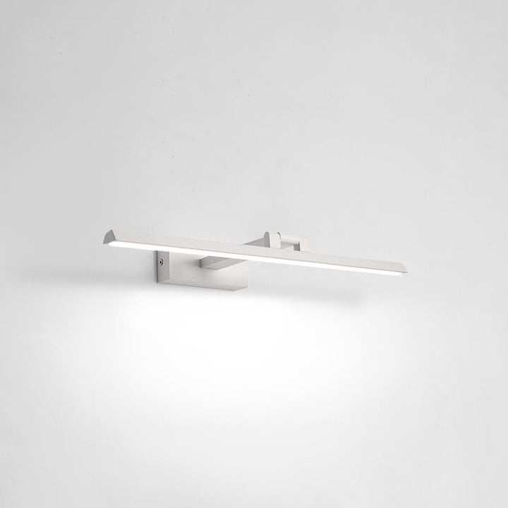 Lineare LED-Spiegelbeleuchtung Moderne Minimalistische Stil Metall Einzelne Spiegellicht