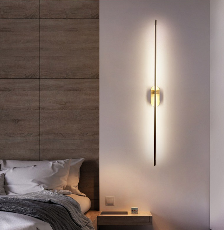 Lineare Streifen Wandbeleuchtung Moderne Metall Wandmontage Lampe für Schlafzimmer Wohnzimmer